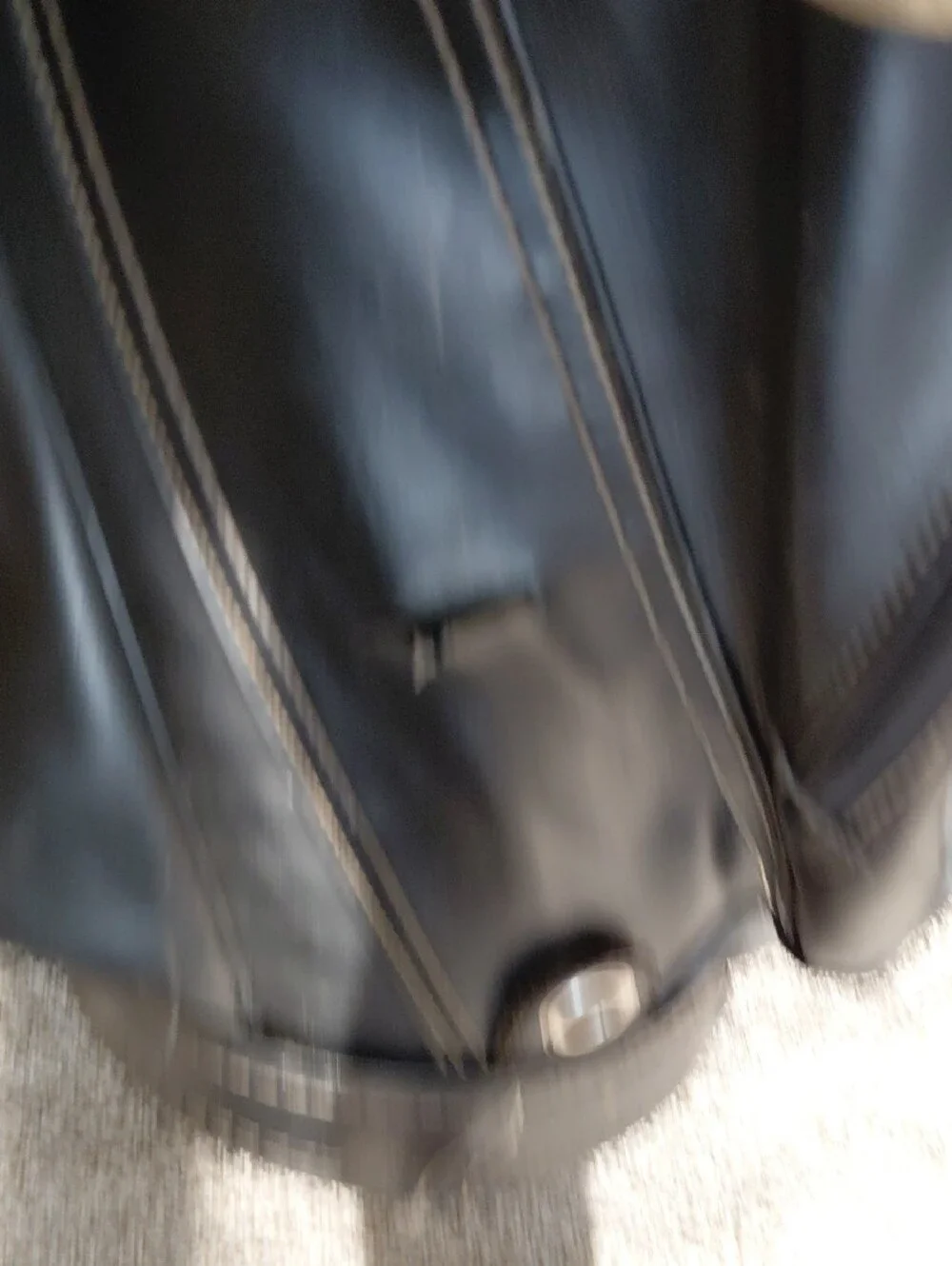 Black Lexus Leather Golf Bag - Premium Branded Carry Bag